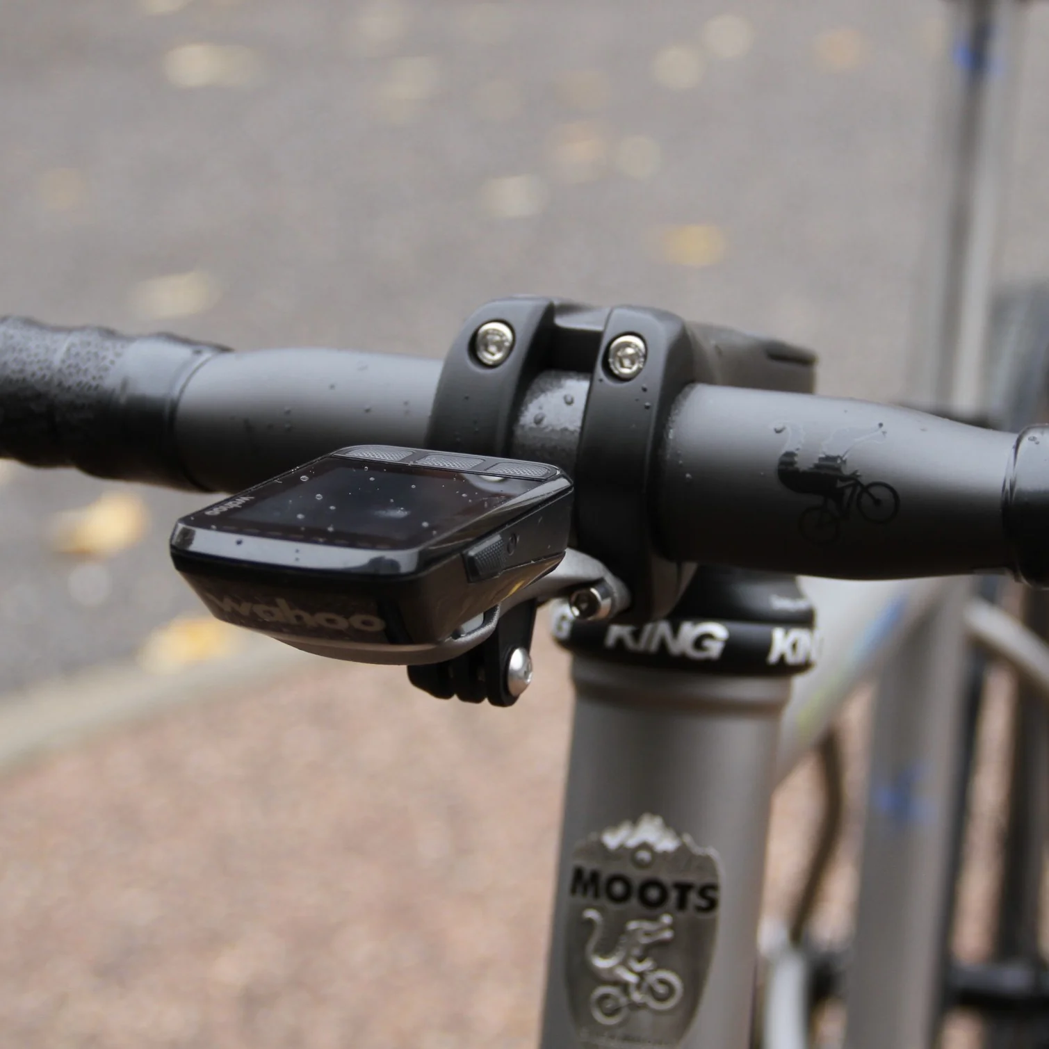 Moots 3D Printed Titanium Computer mount for MOD SERIES STEMS ONLY - Image 3
