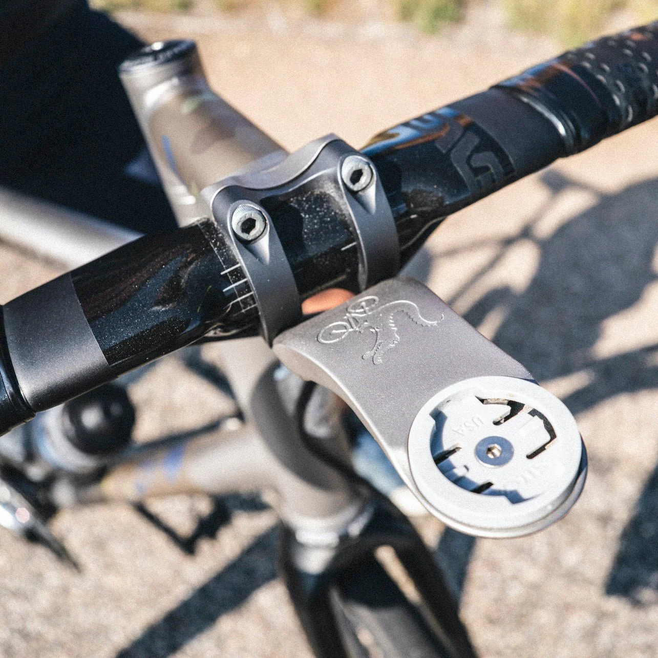 3D Printed Titanium Computer Mount for MOOTS TITANIUM STEMS ONLY - Image 4